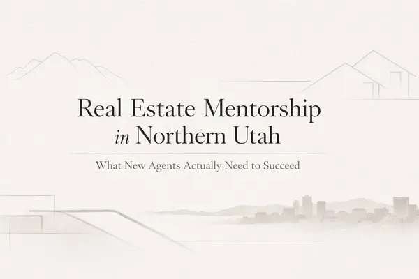 Real Estate Mentorship in Northern Utah: What New Agents Actually Need to Succeed