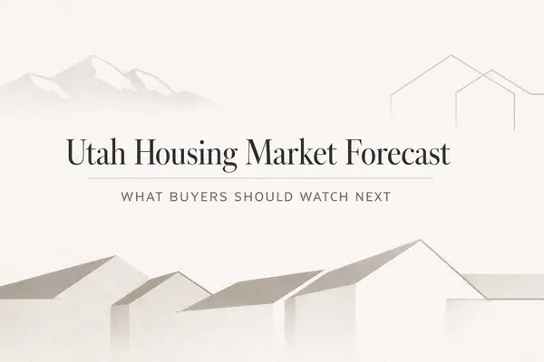 feature image of Utah Housing Market Forecast for Northern Utah Buyers: What People Are Quietly Noticing About the Next Phase of the Market