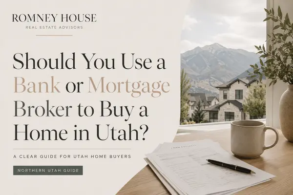 Should You Use a Bank or Mortgage Broker to Buy a Home in Utah?