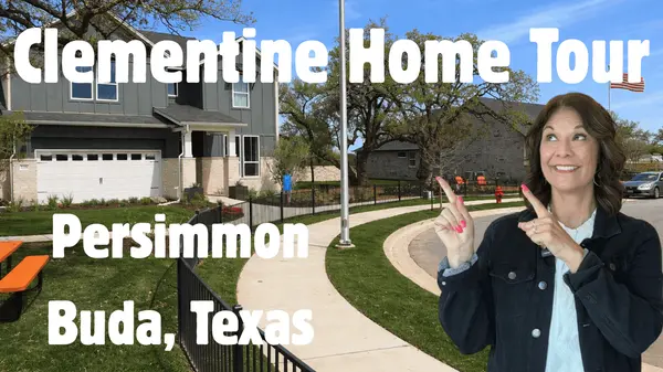 Clementine Floor Plan in Persimmon Buda TX | New Construction Home Tour