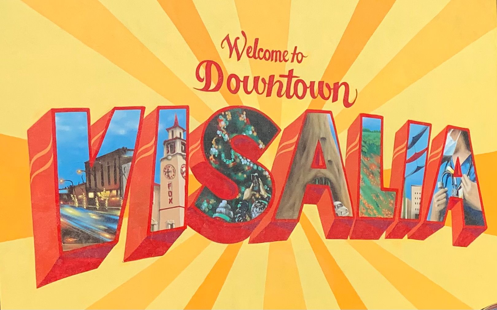 Downtown Visalia Mural