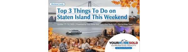 Top 3 Things To Do on Staten Island This Weekend October 17 – 19, 2025