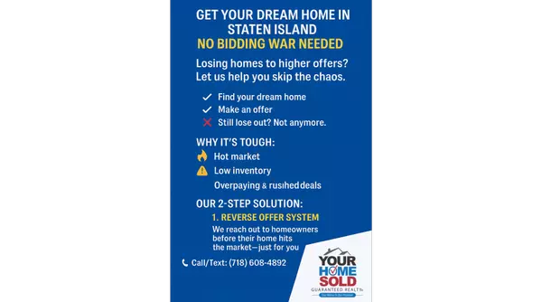 Get Your Dream Home in Staten Island—Without the Bidding War