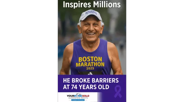 Marathon Runner with Alzheimer’s Inspires Millions at 2025 Boston Marathon | Real Estate with a Purpose