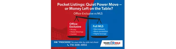 Pocket Listings: Quiet Power Move—or Money Left on the Table?