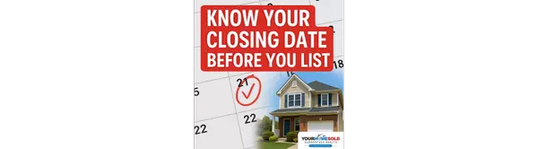 Know Your Closing Date Before You List | Staten Island Home Selling Tip