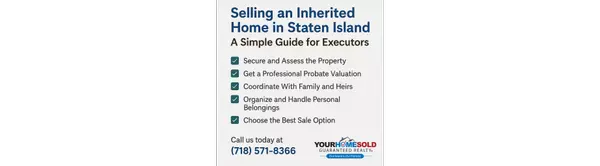 Selling an Inherited Home in Staten Island – Probate Real Estate Help for Executors