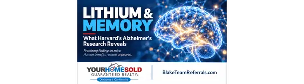 feature image of Lithium Depletion and Memory Restoration: New Hope From Harvard’s Alzheimer’s Research