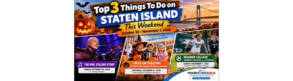 Top 3 Things To Do on Staten Island This Weekend: October 30 – November 1, 2026