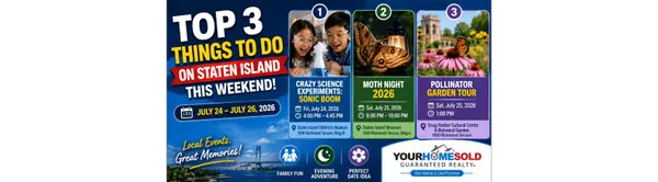Top 3 Things To Do on Staten Island This Weekend (July 24–26, 2026)