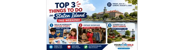 feature image of Top 3 Things to Do on Staten Island This Weekend (July 31 – August 2, 2026)