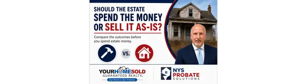feature image of The Inherited House Needs $50,000 in Work. Should the Estate Spend the Money or Sell It As-Is?