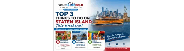 feature image of 3 Fun Things to Do on Staten Island This Weekend, August 28–30