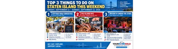 feature image of Top 3 Things To Do on Staten Island This Weekend: September 11–13, 2026