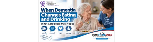 feature image of When Dementia Changes Eating and Drinking: What Caregivers May Notice