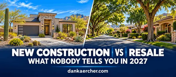 New Construction vs Resale Homes in Phoenix AZ | What are the 2027 trends,Dan Kaercher
