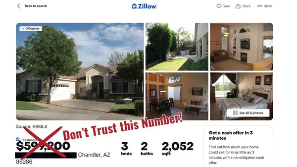 Zillow Says Your Home Is Worth What? Why Zestimates Are Misleading Chandler Sellers in 2026