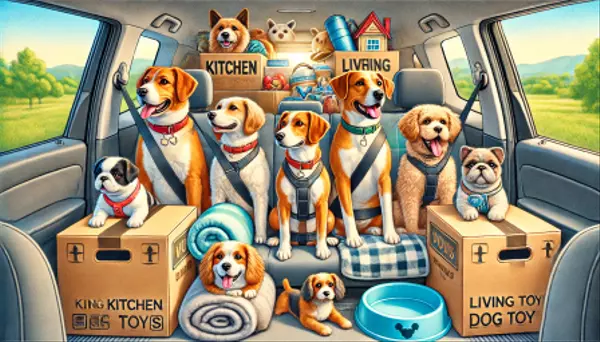Moving with Dogs: Tips for a Successful Car Ride,Joe Bryan