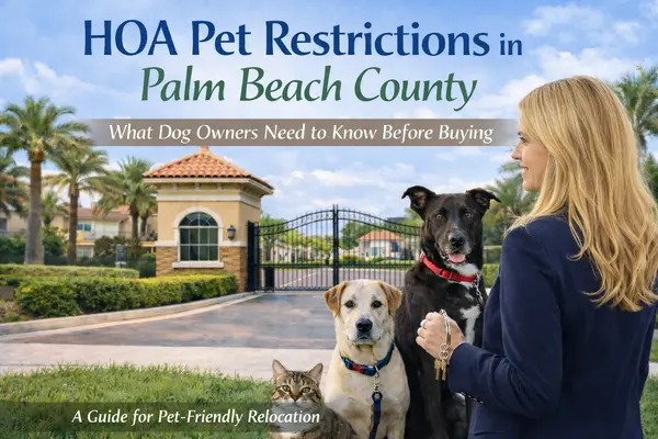 How HOA Pet Restrictions Work in Palm Beach County: What Dog Owners Need to Know Before Buying