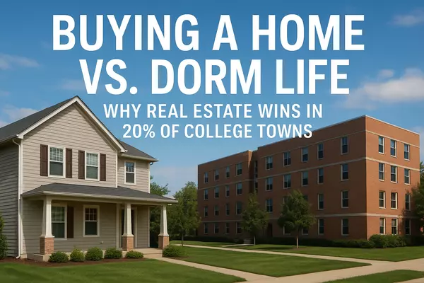 Buying a Home vs. Dorm Life: Why Real Estate Wins in 20% of College Towns