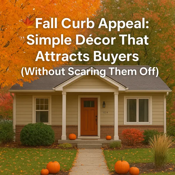 Fall Curb Appeal: Simple Decor That Attracts Buyers (Without Scaring Them Off),Kelly Saggione