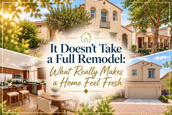 It Doesn’t Take a Full Remodel: What Really Makes a Home Feel Fresh