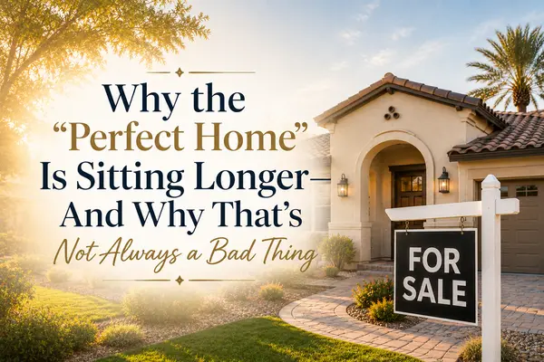 Why the "Perfect Home" Is Sitting Longer — And Why That's Not Always a Bad Thing