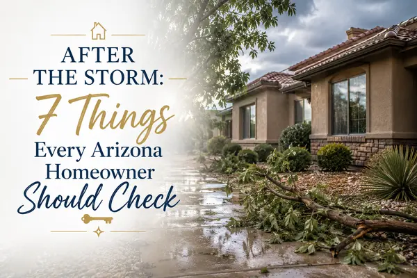 After the Storm: 7 Things Every Arizona Homeowner Should Check