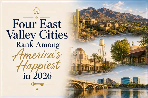 Four East Valley Cities Rank Among America’s Happiest in 2026