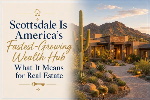 Scottsdale Is America’s Fastest-Growing Wealth Hub—What It Means for Real Estate