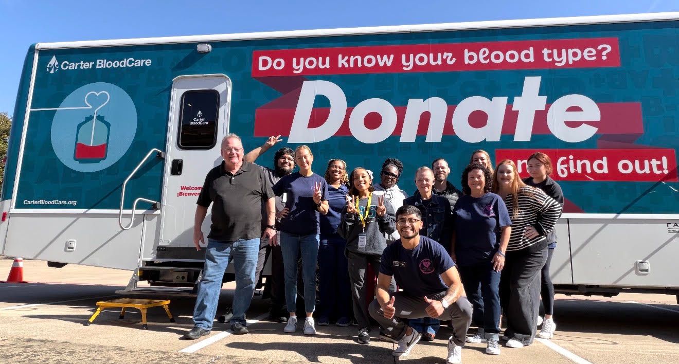 carter blood drive team
