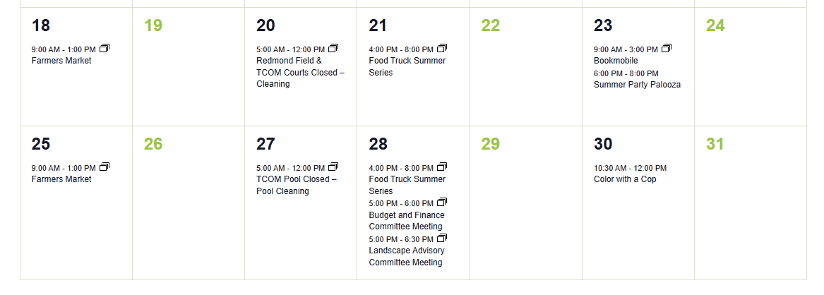 Verrado May 2025 Events Calendar