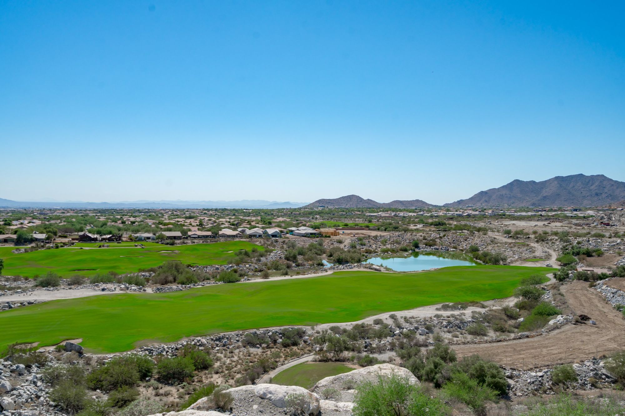 White Tank Mountain views from Victory at Verrado