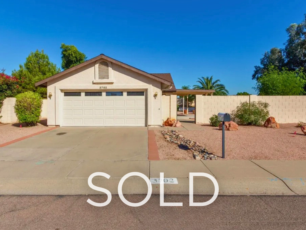 3702 W Marconi Avenue Phoenix AZ 85053 — STR-eligible corner lot home in Deer Valley neighborhood, acquired via estate sale negotiation