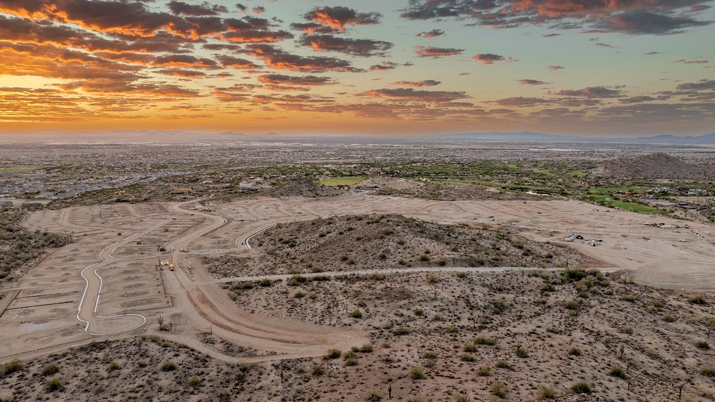 Aerial view of Regent Hills at Verrado, Buckeye AZ