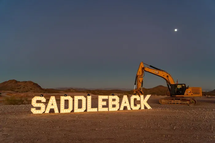 Saddleback community groundbreaking event, November 2024 — Castle Hill Partners breaks ground on north Peoria's largest master-planned development