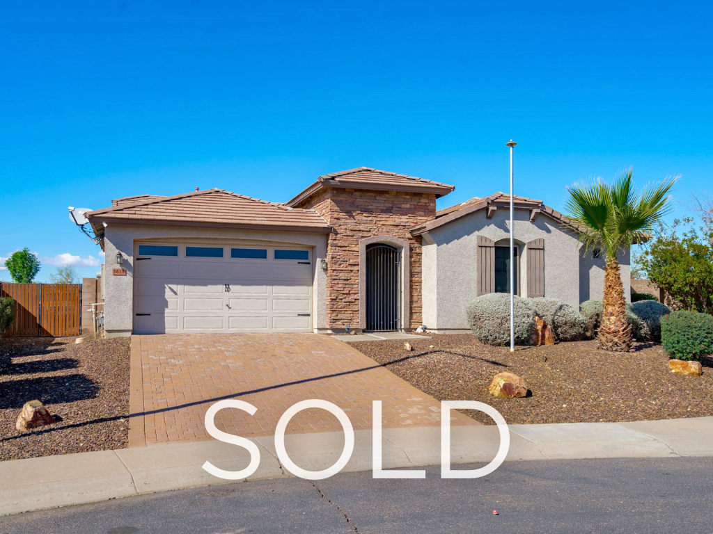 Buckeye AZ Tartesso Hidden Room Large Lot Pool Home Sold