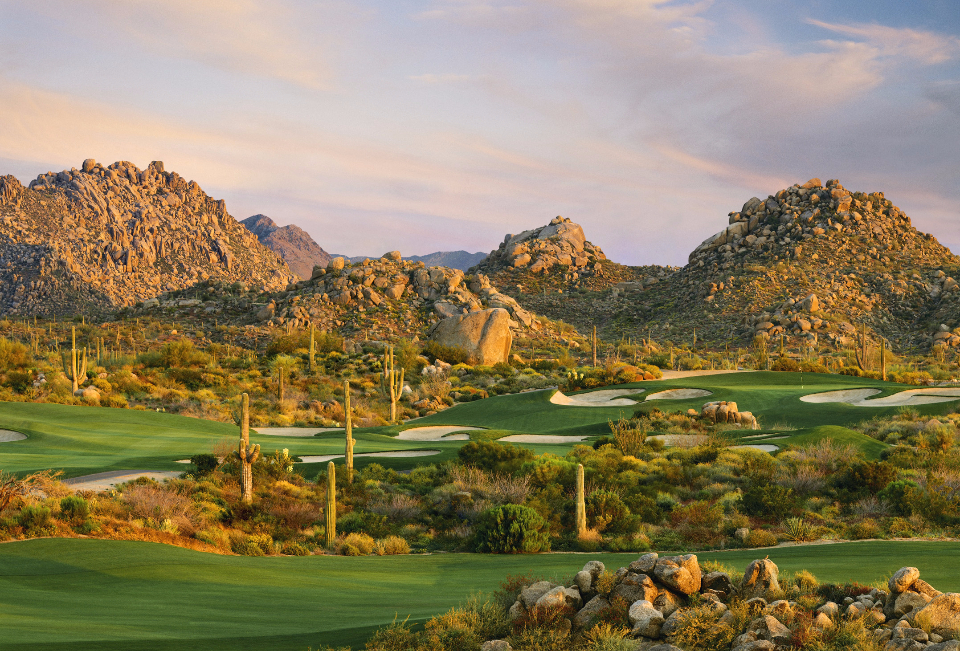Troon North golf course homes — Monument course, boulder desert, North Scottsdale AZ
