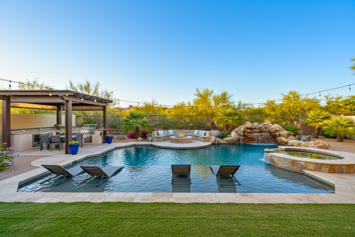 Arizona STR heated pool