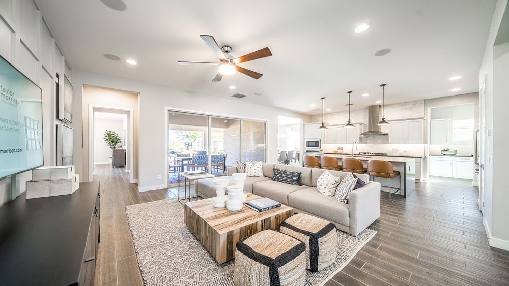 Professionally furnished mid-term rental interior