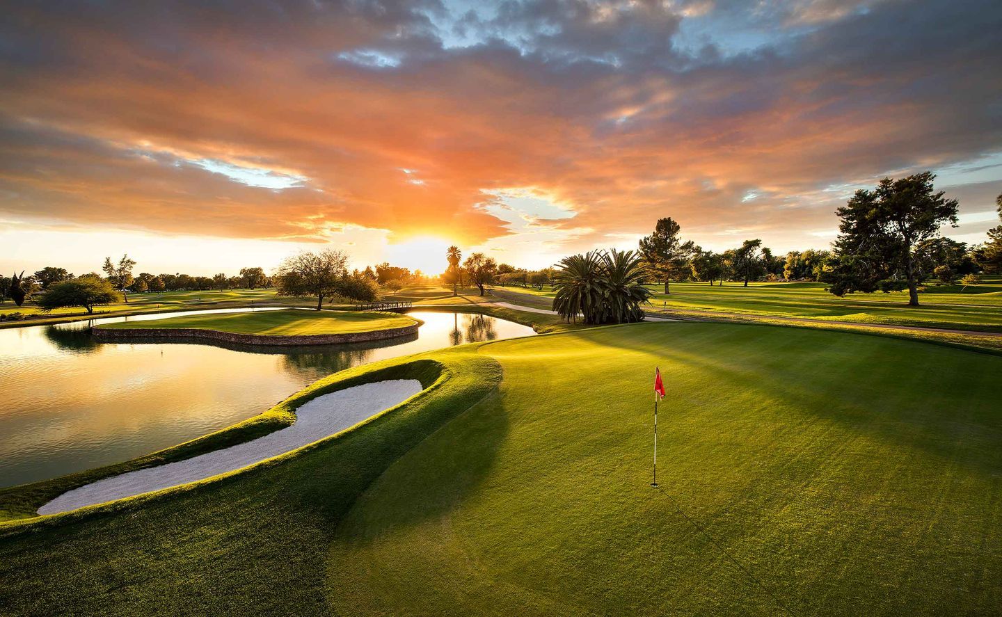 Golf course homes near Litchfield Park Arizona Wigwam