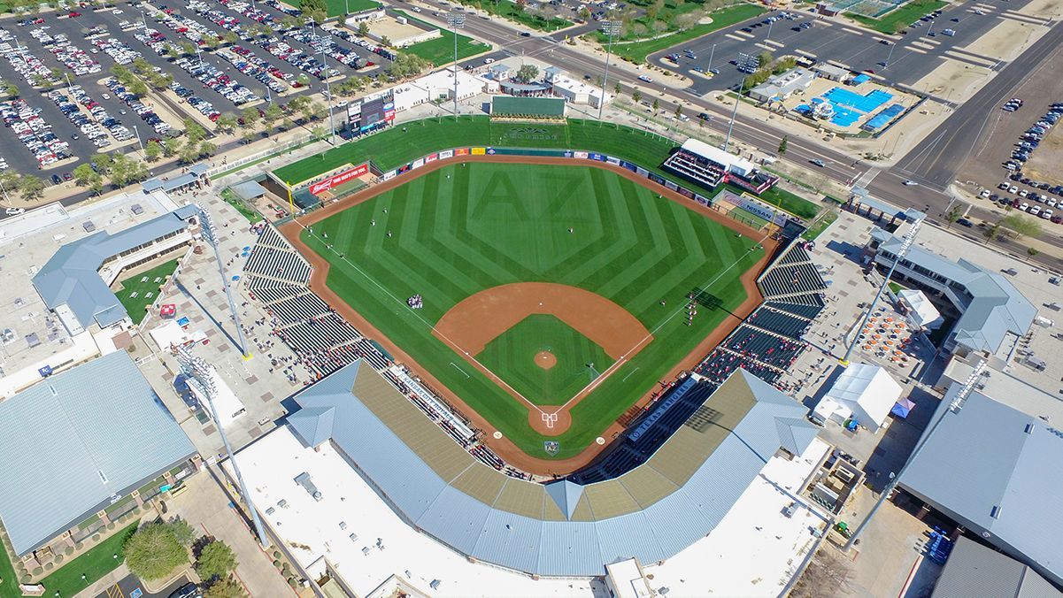 Surprise Stadium Arizona Royals Rangers Cactus League Spring Training