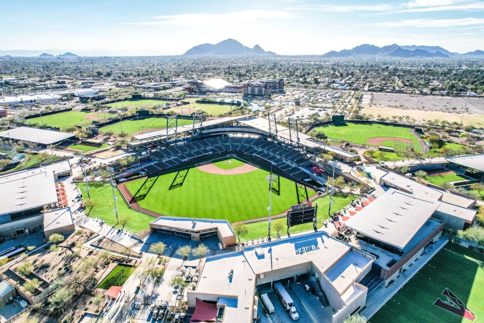 Salt River Fields at Talking Stick Scottsdale Arizona Rockies Diamondbacks Spring Training