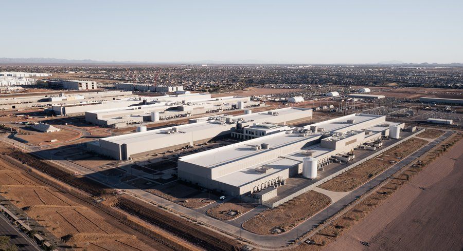 Hyperscale data center facility in the Phoenix metro area