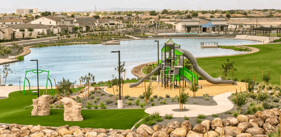 Community playground at Soleo in San Tan Valley