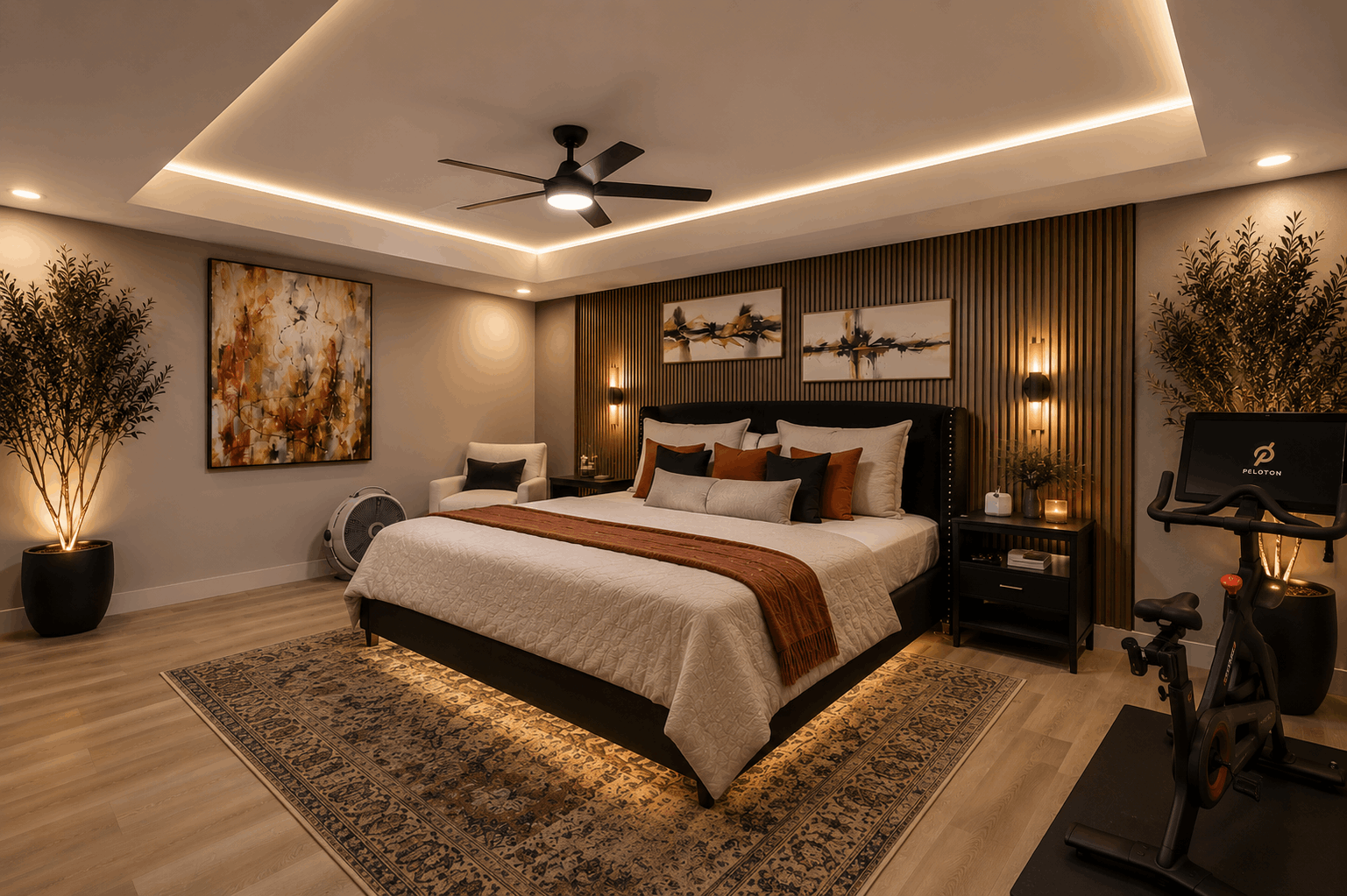 Primary suite conversion rendering