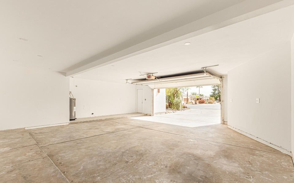 Garage before conversion
