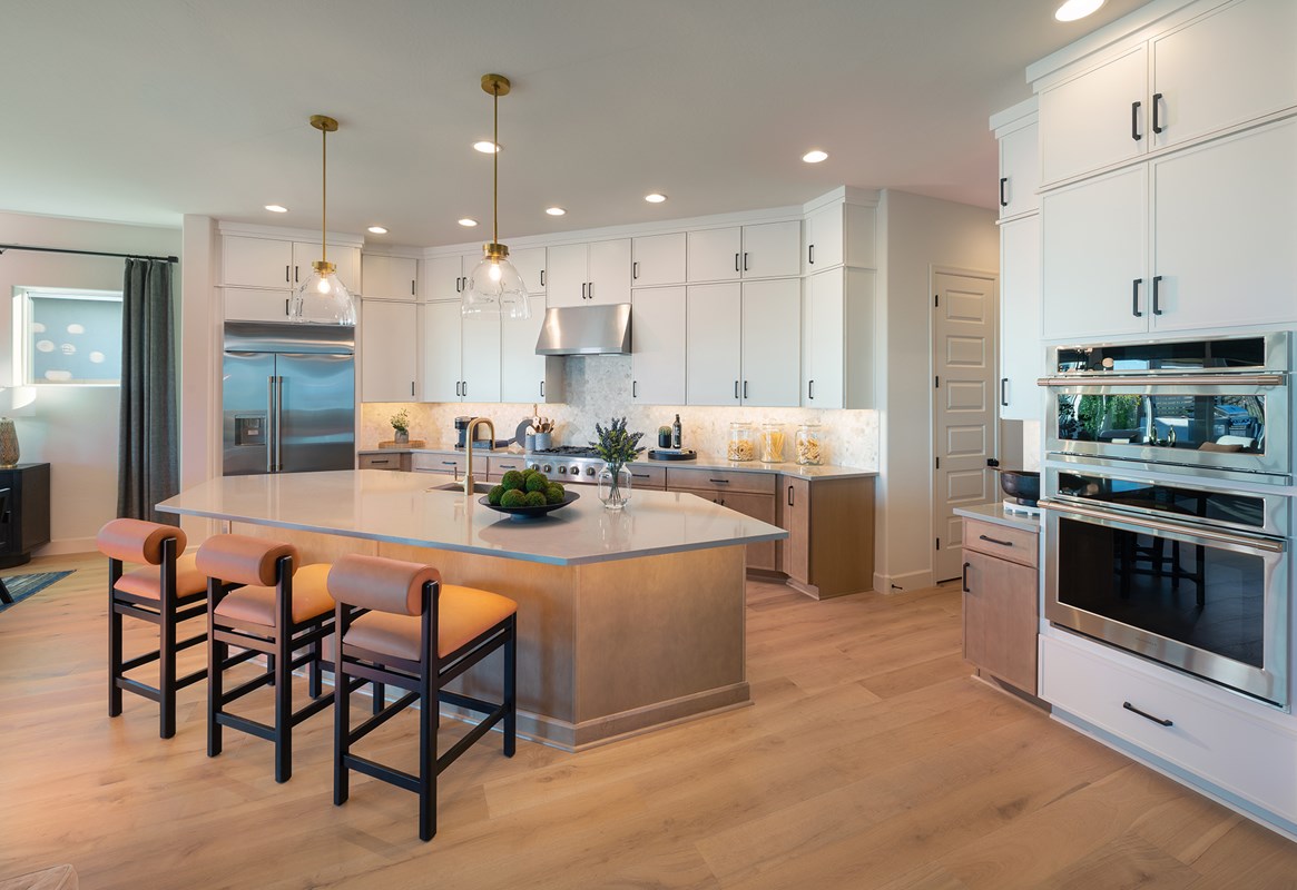 New construction home interior kitchen finishes Phoenix Arizona