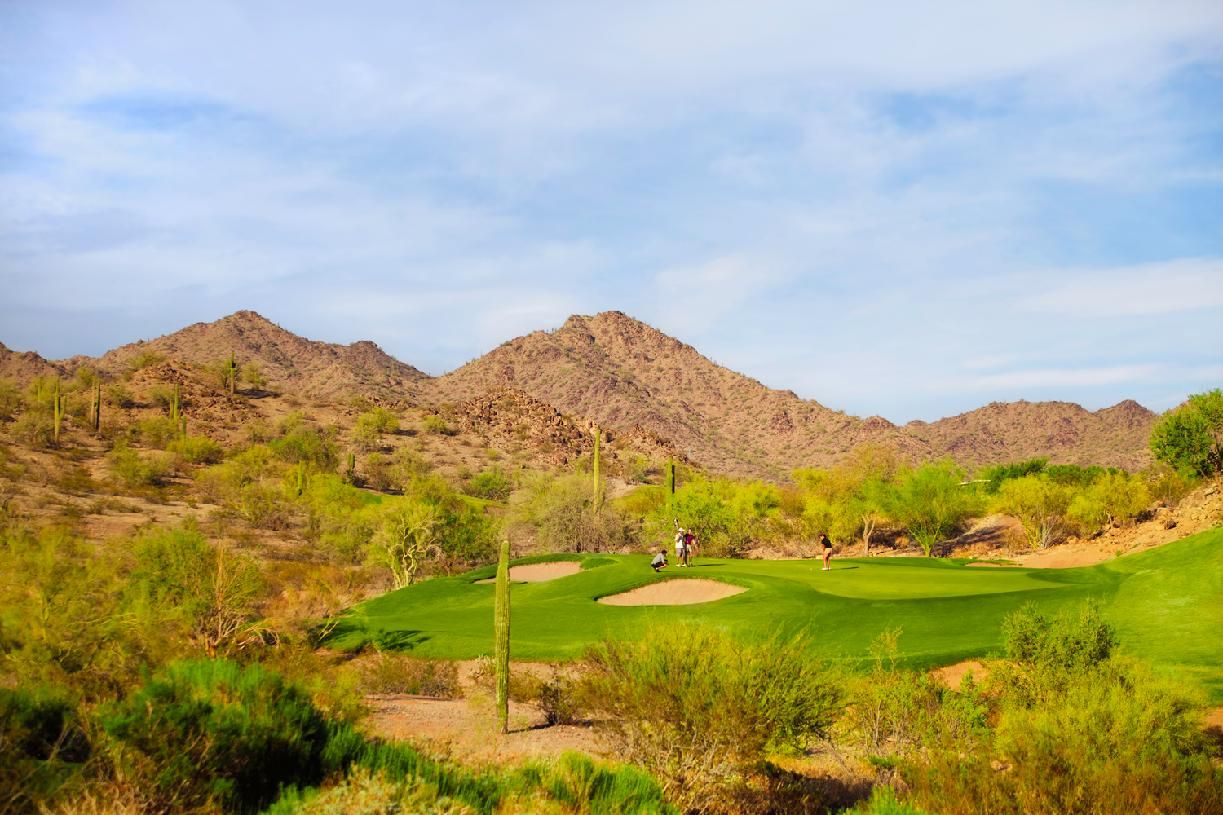 Nicklaus Design golf course at Estrella, Goodyear, Arizona