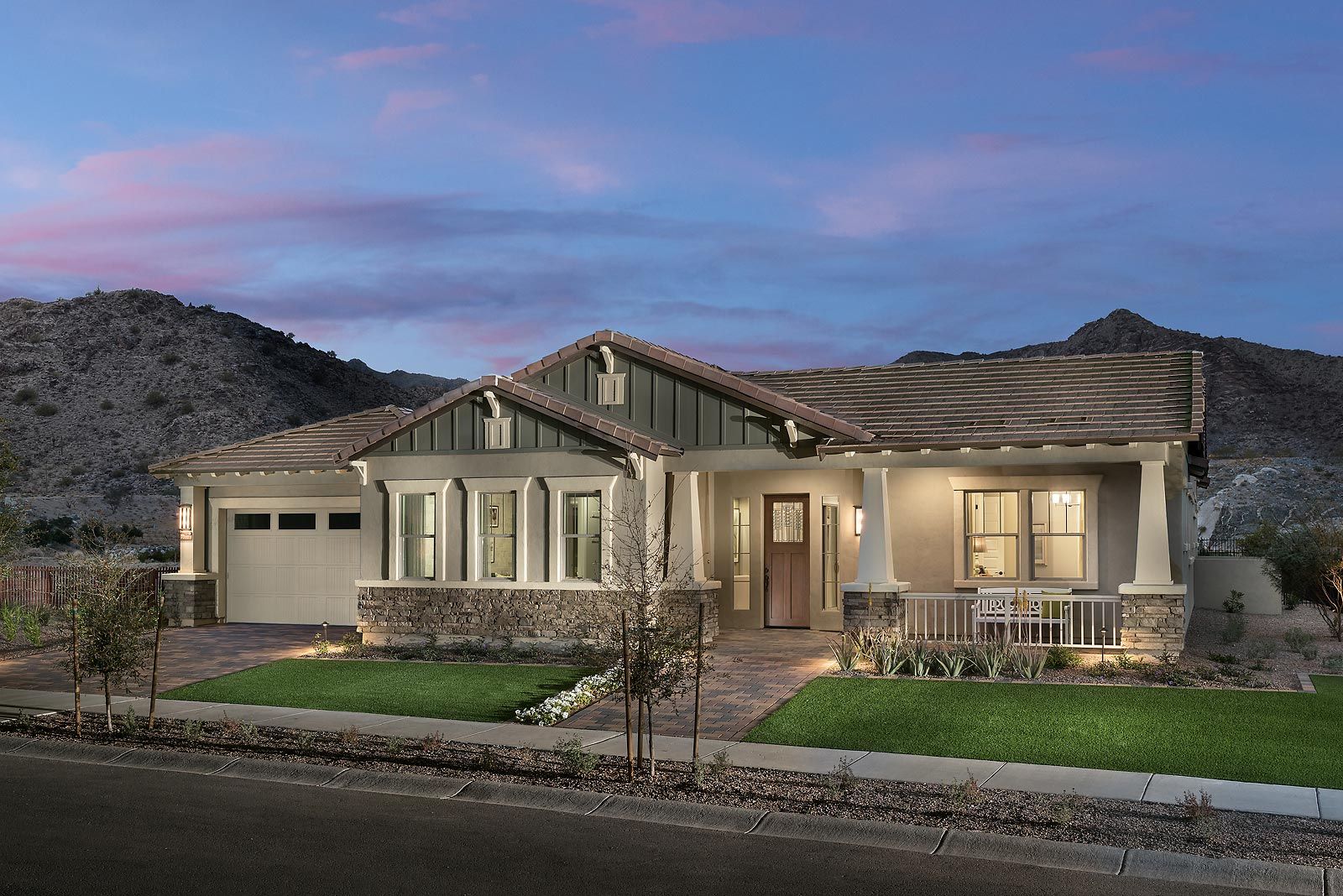 New construction home in the Phoenix, Arizona area